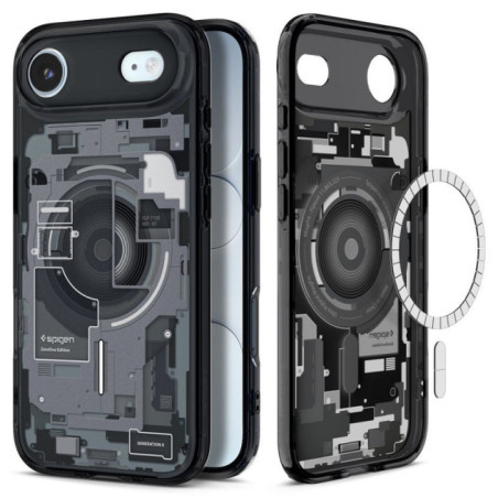 SPIGEN CASE ULTRA HYBRID MAG MAGSAFE IPHONE 17 AIR ZERO ONE BLACK