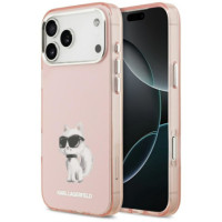 KARL LAGERFELD case for IPHONE 17 Pro compatible with MagSafe KLHMP17LHGKCGKBK (IML Glitter k&C Sketch Logo) black
