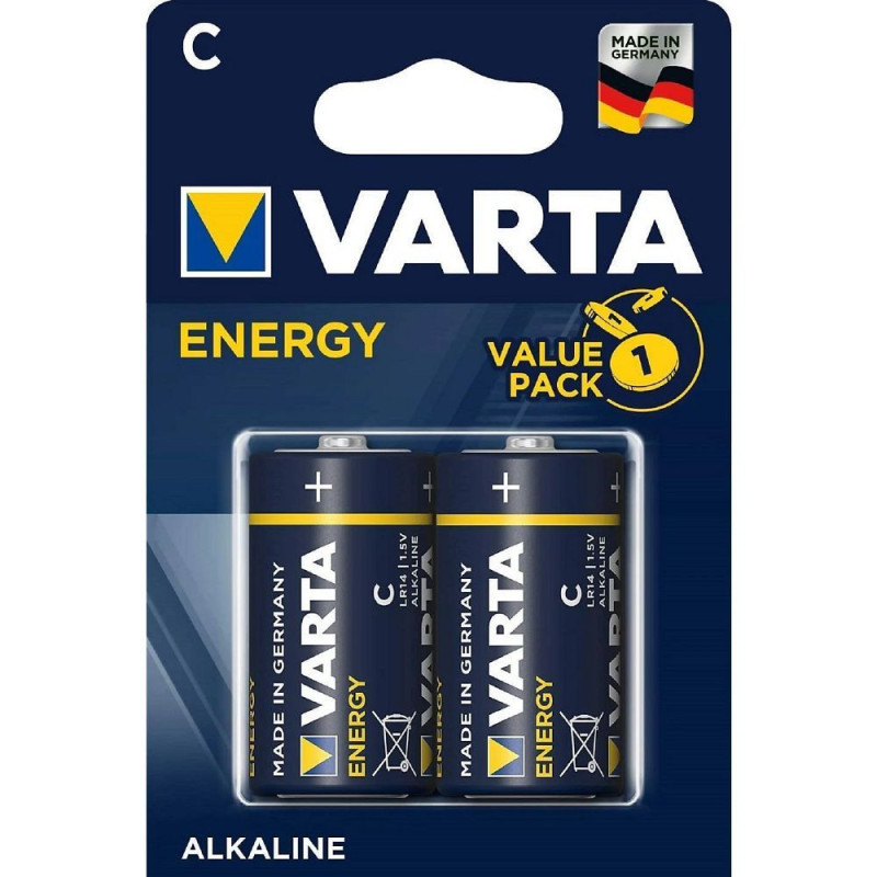 VARTA alkaline battery R14 (Type C) Energy 2 pcs