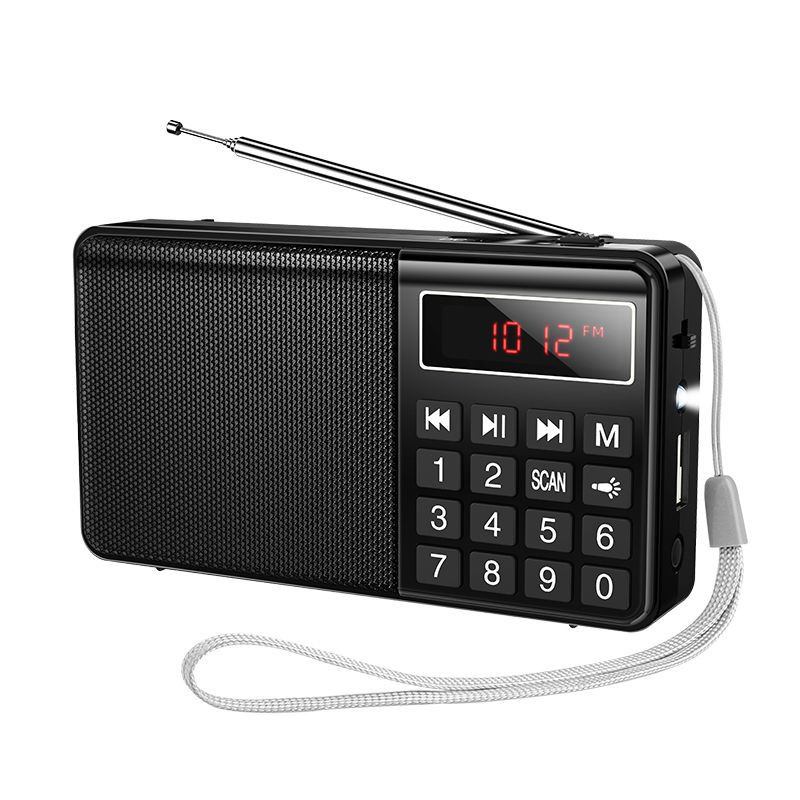 Portable radio Hoco HI50 black Portable radio Hoco HI50 black