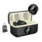 Wireless microphones 2in1 Lightning / USB C Hoco L22 black Wireless microphones 2in1 Lightning / USB C Hoco L22 black