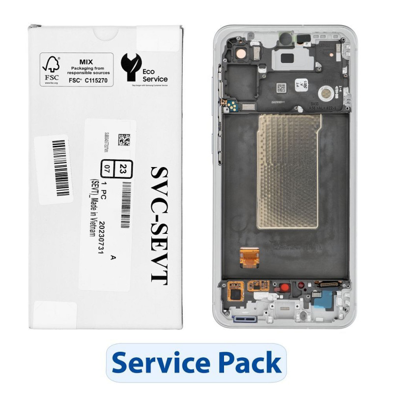 ServicePack LCD Display for SAMSUNG A56 5G A566B Gray GH82-36829B ServicePack LCD Display for SAMSUNG A56 5G A566B Gray GH82-36829B