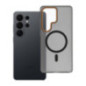 Case for Samsung S26 ULTRA Go Orange compatible with MagSafe black