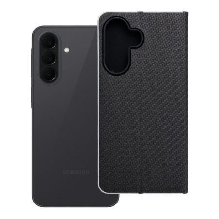 Flip case for Samsung A37 5G Luna Book Carbon black