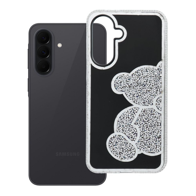 Case for Samsung A37 5G Teddy Bear silver Case for Samsung A37 5G Teddy Bear silver