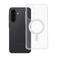 Case for Samsung A37 Clear Mag Cover (MID) compatible with MagSafe transparent