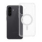 Case for Samsung A37 Clear Mag Cover (MID) compatible with MagSafe transparent