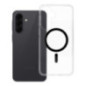 Case for Samsung A37 Drop Glue Colorful Ring Mag Cover compatible with MagSafe black