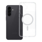 Case for Samsung A37 Drop Glue Colorful Ring Mag Cover compatible with MagSafe white