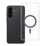 Case for Samsung A37 Drop Glue Colorful Ring Mag Cover compatible with MagSafe grey