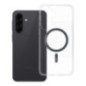 Case for Samsung A37 Drop Glue Colorful Ring Mag Cover compatible with MagSafe grey Case for Samsung A37 Drop Glue Colorful Ring Mag Cover compatible with MagSafe grey