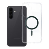Case for Samsung A37 Drop Glue Colorful Ring Mag Cover compatible with MagSafe dark green