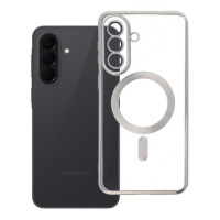 Case for Samsung A37 Electro Mag Cover compatible with MagSafe titanium