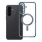 Case for Samsung A37 Electro Mag Cover compatible with MagSafe titanium blue