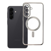 Case for Samsung A37 Electro Mag Cover compatible with MagSafe titanium gray