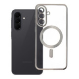 Case for Samsung A37 Electro Mag Cover compatible with MagSafe titanium gray