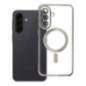 Case for Samsung A37 Electro Mag Cover compatible with MagSafe titanium gray Case for Samsung A37 Electro Mag Cover compatible with MagSafe titanium gray