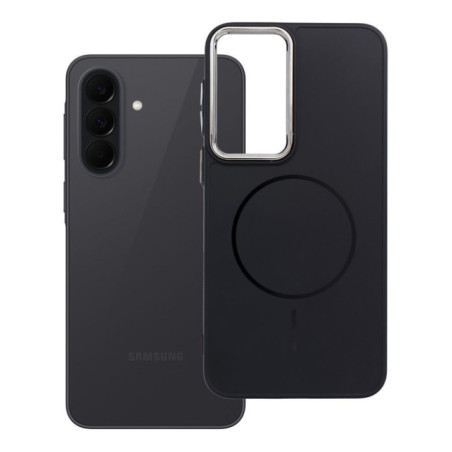 Case for Samsung A37 Frame Mag Cover compatible with MagSafe black