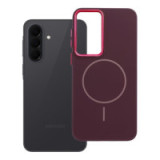 Case for Samsung A37 Frame Mag Cover compatible with MagSafe purple