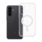 Case for Samsung A37 5G (camera protection) Clear Case 2 mm Mag Cover compatible with MagSafe transparent