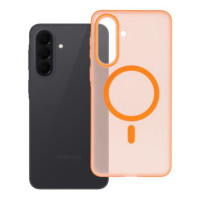 Case for Samsung A37 Go Orange compatible with MagSafe orange