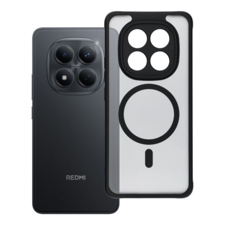 Case for Xiaomi Redmi Note 15 5G Full Matte Mag Cover compatible with MagSafe black