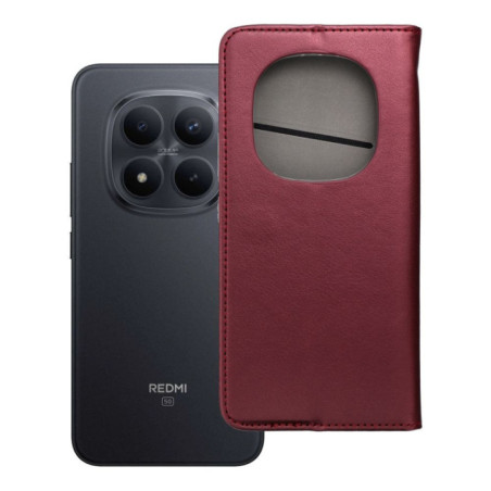 Flip case for Xiaomi Redmi NOTE 15 PRO PLUS 5G Smart Magneto burgundy