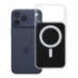 Case for iPhone 17 Pro Max / 18 Pro Max (low camera edge) Clear Fusion Mag Cover compatible with MagSafe black