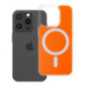 Case for iPhone 15 PRO Clear Fusion Mag Cover compatible with MagSafe hermes orange Case for iPhone 15 PRO Clear Fusion Mag Cover compatible with MagSafe hermes orange