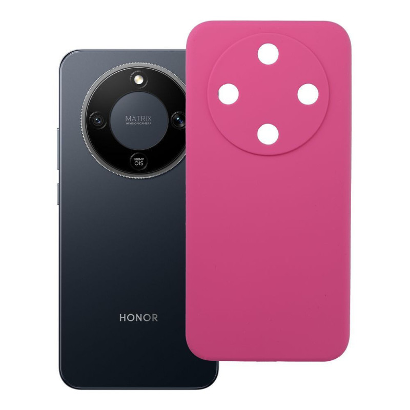 Case for Honor Magic 8 LITE Silicone 2mm (camera protection) pink