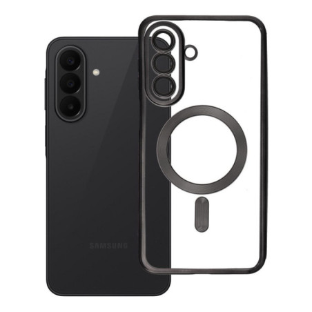 Case for Samsung A27 Electro Mag Cover case compatible with MagSafe black