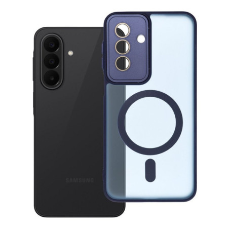 Case for Samsung A27 Variete Mag Cover compatible with MagSafe navy blue