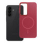 Case for Samsung A27 Frame Mag Cover compatible with MagSafe magenta