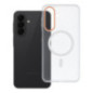 Case for Samsung A27 Go Orange compatible with MagSafe transparent Case for Samsung A27 Go Orange compatible with MagSafe transparent