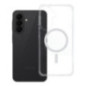 Case for Samsung A27 Drop Glue Colorful Ring Mag Cover compatible with MagSafe white Case for Samsung A27 Drop Glue Colorful Ring Mag Cover compatible with MagSafe white