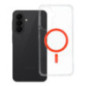 Case for Samsung A27 Drop Glue Colorful Ring Mag Cover compatible with MagSafe orange