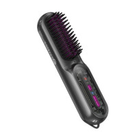 Hair straightener Hoco with comb HP45 gray