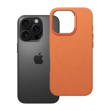 Case for iPhone 16 PRO K-Look compatible with MagSafe orange