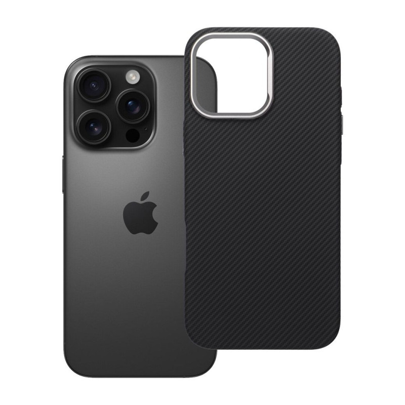 Case for iPhone 16 PRO MAX K-Look compatible with MagSafe black Case for iPhone 16 PRO MAX K-Look compatible with MagSafe black