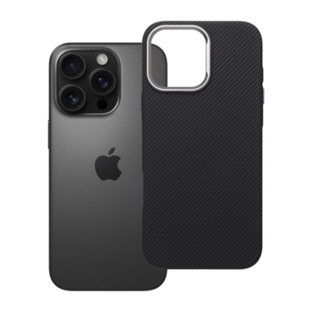 Case for iPhone 16 PRO MAX K-Look compatible with MagSafe black