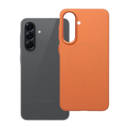 Case for Samsung A56 K-Look compatible with MagSafe orange