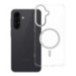 Case for Samsung A37 Frame Clear Hybrid Mag Cover compatible with MagSafe transparent Case for Samsung A37 Frame Clear Hybrid Mag Cover compatible with MagSafe transparent