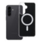Case for Samsung A37 Clear Fusion Mag Cover compatible with MagSafe black