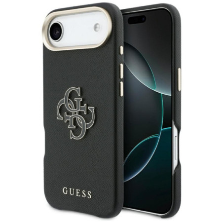 GUESS case for IPHONE 17 Air GUHCP17M5PS4RGGK (PU FW Resin Logo) black