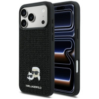 KARL LAGERFELD case for IPHONE 17 Pro Max KLHCP17X6PRKCLK (Rhinestone W/ K&C PIN) black