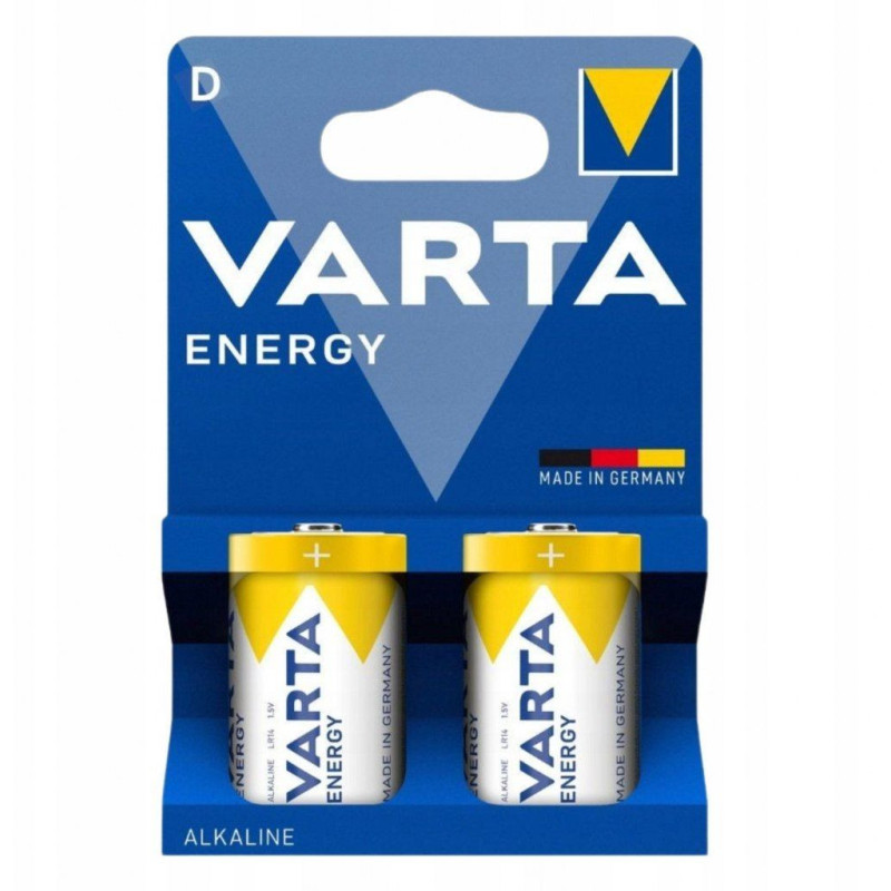 VARTA alkaline battery R20 (Type D) Energy 2 pcs