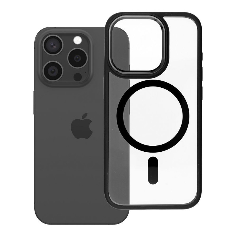 ROAR case MAG BUMPER compatible with MagSafe for IPHONE 15 Pro black ROAR case MAG BUMPER compatible with MagSafe for IPHONE 15 Pro black
