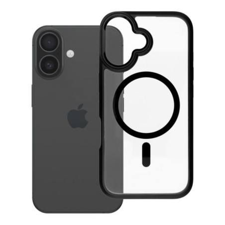 ROAR case MAG BUMPER compatible with MagSafe for IPHONE 16 black