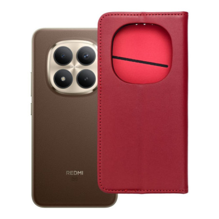 Flip case for Xiaomi Redmi NOTE 15 PRO PLUS 5G Smart PRO Book leather burgundy