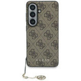 GUESS case for SAMSUNG S26 GUHMS26SGF4GBR (PU 4G Classic Logo with Charm) brown